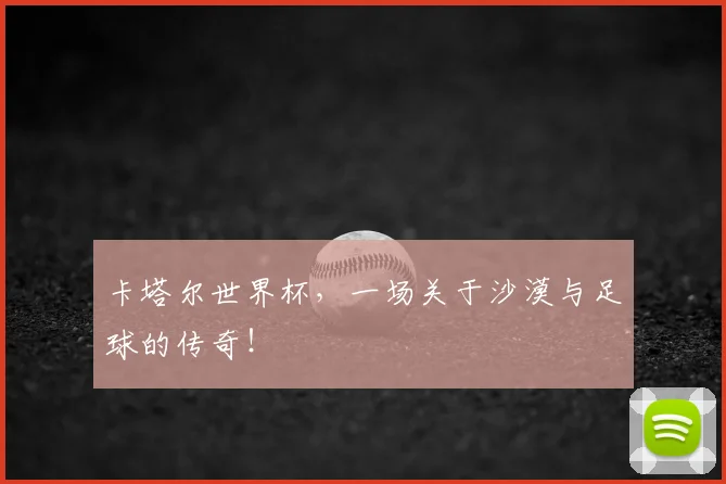 卡塔尔世界杯，一场关于沙漠与足球的传奇！