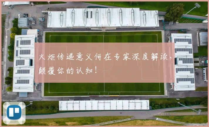 火炬传递意义何在专家深度解读,颠覆你的认知!